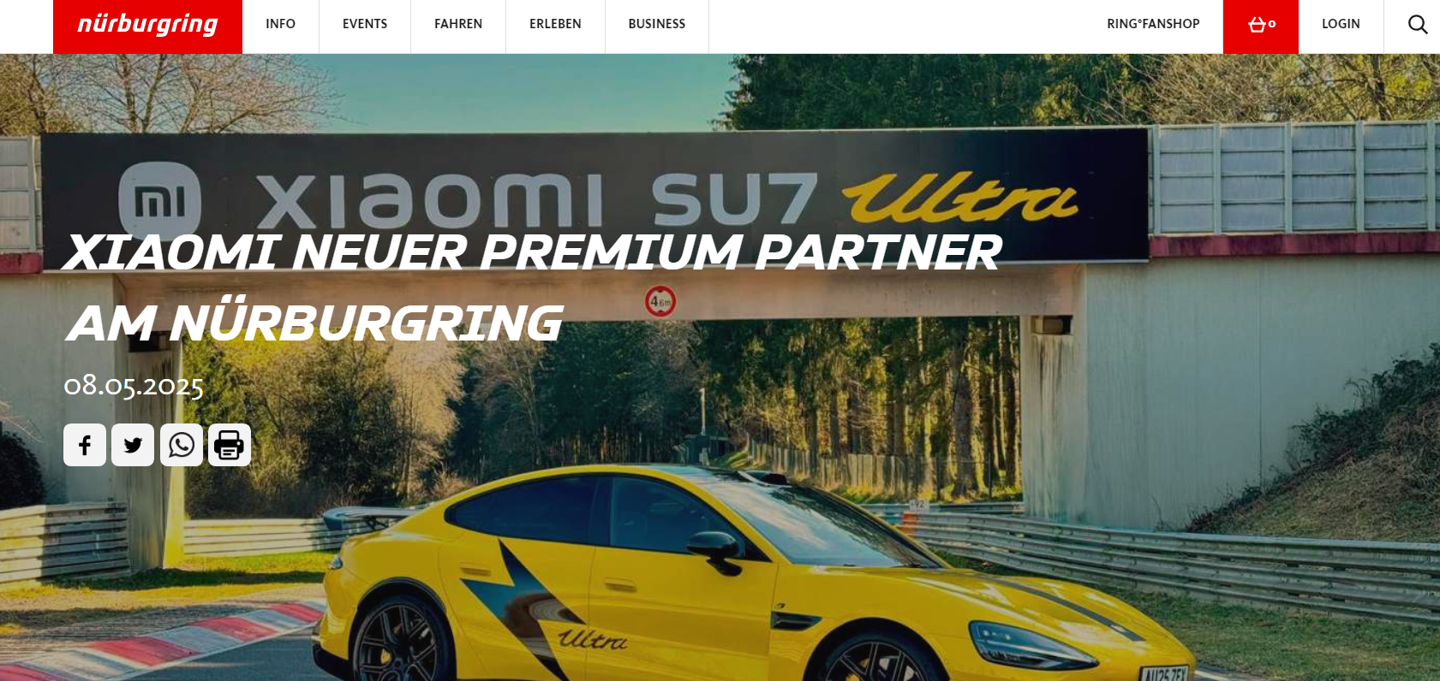 欧陆娱乐登录：雷军：小米汽车已在纽北租用办公室，纽北广告牌空出来就抢